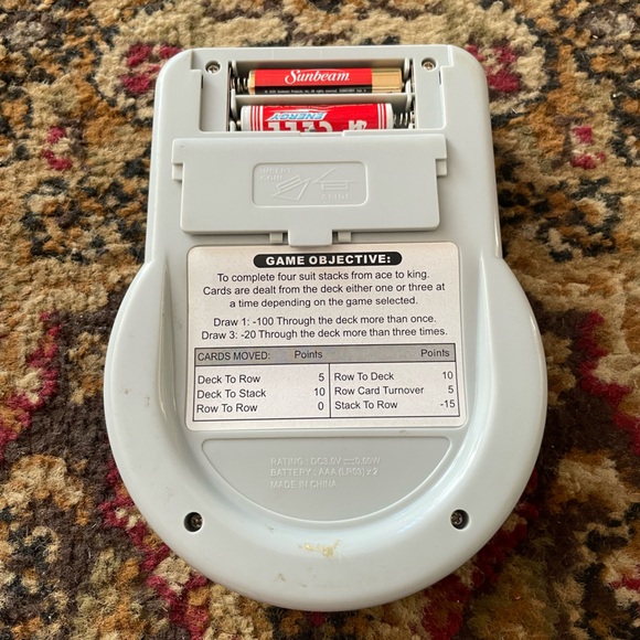 Solitaire Handheld Game - Picture 3 of 3